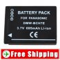 Battery DMW-BCH7E DMWBCH7PP DMWBCH7 for Panasonic DMC-FP1