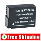 Battery DMW-BLC12 DMW-BLC12E DMW-BLC12PP for Panasonic Lumix GH2