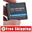 Li-ion Battery NB-8L for Canon PowerShot A3000 IS A3100 IS Camera