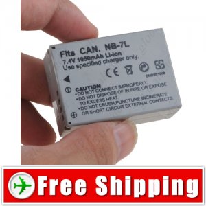 Battery NB-7L for Canon Camera PowerShot G10 G11 Digital Camera