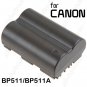 Li-ion Battery BP511A for Canon MV-300i ZR 50MC Digital Camera