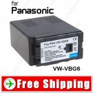 Battery VW-VBG6 for Panasonic AG-H HDC-DX HDC Series Digital Camera