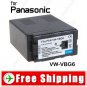 Battery VW-VBG6 for Panasonic AG-H HDC-DX HDC Series Digital Camera