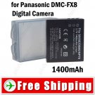 Li-ion Battery for Panasonic DMC-FX8 Digital Camera