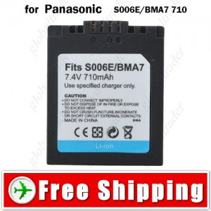 Li-ion Battery S006E for Panasonic Lumix DMC-FZ3 Digital Camera