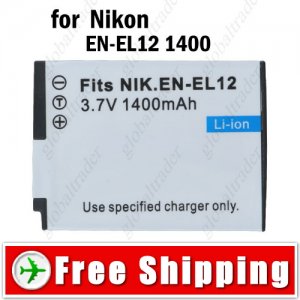 Li-ion Battery EN-EL12 for Nikon S710 S610