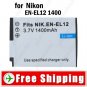 Li-ion Battery EN-EL12 for Nikon S710 S610