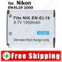 Li-ion Battery EN-EL19 for Nikon COOLPIX S2500 S4100 S3100
