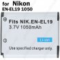 Li-ion Battery EN-EL19 for Nikon COOLPIX S2500 S4100 S3100