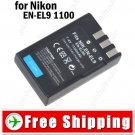 Rechargeable Li-ion Battery EN-EL9 for Nikon D40 D40X D60