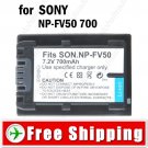 Battery NP-FV50 for Sony HDR-UX5E HDR-HC7E HDR-HC5E HDR-HC3E DCR-SR10
