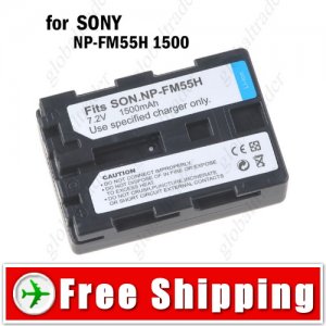 Rechargeable Li-ion Battery NP-FM55H for Sony Camera A100