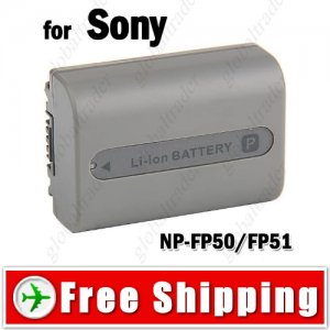 Battery NP-FP50/FP51 for Sony DCR-HC20 DCR-HC30 DCR-HC40 Camera