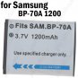 Battery EA-BP70A BP-70A IA-BP70A for Samsung ES75 SL600 PL170