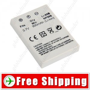 Rechargeable Li-ion Battery Li-80B for Olympus Digital Camera