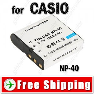 Battery NP-40 for CASIO EX-Z30 Z40 Z50 EX-P505 Digital Camera