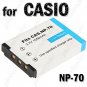 Li-ion Battery NP-70 for CASIO EX-Z150 Digital Camera