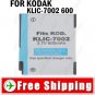Battery KLIC-7002 for KODAK EasyShare V530 V603 Zoom Digital Camera