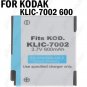 Battery KLIC-7002 for KODAK EasyShare V530 V603 Zoom Digital Camera