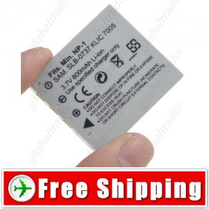 Battery NP-1 SLB-0737 for Konica Minolta DiMAGE X1 Samsung Digimax i5