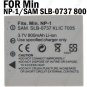 Battery NP-1 SLB-0737 for Konica Minolta DiMAGE X1 Samsung Digimax i5