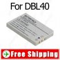 Camcorder DB-L40 DBL40 Battery Pack for Sanyo Xacti DMC-HD1 VPC-HD1