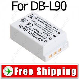 Camcorder DB-L90 DBL90 Battery for Sanyo Xacti SH1 DMX-SH11 Series