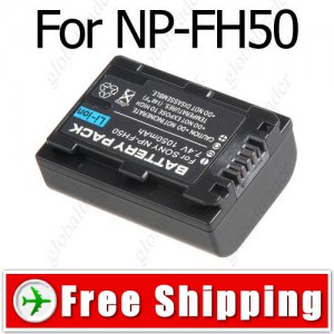 Camera Camcorder NP-FH50 Battery Pack for Sony DCR- DVD HC SR HC