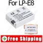 Camera Li-Ion LP-E8 LPE8 Battery for Canon EOS 550D Rebel T2i