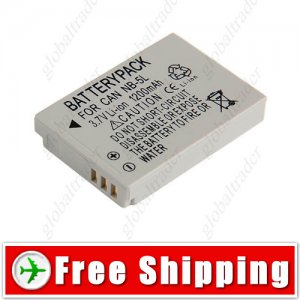 Camera NB-5L NB5L Battery for Canon Digital IXUS IXY PowerShot