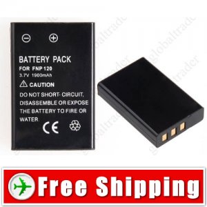 Camera NP-120 Li-ion Battery for Fujifilm Pentax Panasonic Ricoh