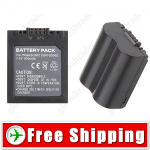 CGA-S006 CGR-S006 Camera Battery for Panasonic Lumix DMC-TZ1 DMC-TZ2
