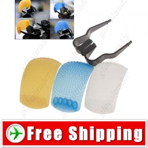 Inner Bounce Pop-up Flash Diffusers Kit - Hot Shoe Bracket for Camera