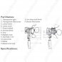 Multi-color Digital LED Video Light Lamp Set for Photographing & Video