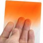Lens Filter Front Gradual Change Color Filter 83mm DSLR Lens - Orange