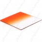 Lens Filter Front Gradual Change Color Filter 83mm DSLR Lens - Orange