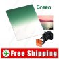 Lens Filter Front Gradual Change Color Filter 83mm DSLR Lens - Green