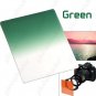 Lens Filter Front Gradual Change Color Filter 83mm DSLR Lens - Green