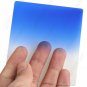 Lens Filter Front Gradual Change Color Filter 83mm DSLR Lens - Blue