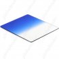 Lens Filter Front Gradual Change Color Filter 83mm DSLR Lens - Blue