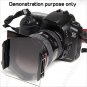 Lens Filter Front Gradual Change Color Filter 83mm DSLR Lens - Purple