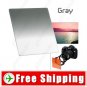 Lens Filter Front Gradual Change Color Filter 83mm DSLR Lens - Grey