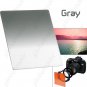 Lens Filter Front Gradual Change Color Filter 83mm DSLR Lens - Grey