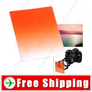 Lens Filter Front Gradual Change Color Filter 83mm DSLR Lens - Sunset