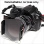 Lens Filter Front Gradual Change Color Filter 83mm DSLR Lens - Grey
