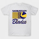 Defunct Saskatoon Blades Hockey Team T-Shirt