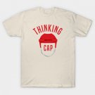 Hockey Helmet Thinking Cap T-Shirt