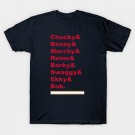 Florida Panthers Chucky Benny Marchy Reino Barky Swaggy Ekky Bob T-Shirt Florida Panthers Chucky Benny Marchy Reino Barky Swaggy Ekky Bob T-Shirt