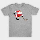 Hockey Christmas Skating Santa T-Shirt Hockey Christmas Skating Santa T-Shirt