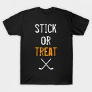 Stick Or Treat - Halloween Hockey T-Shirt